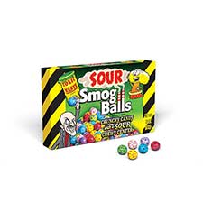 Toxic Waste Sour Smog Balls Threater Box