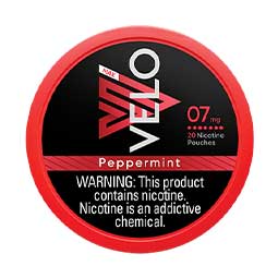 VELO Nicotine Pouches Peppermint 7mg 5ct