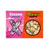 Hersheys and Reeses Milk Chocolate XOXO 6oz Gift Box