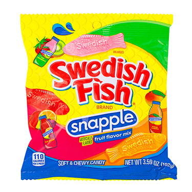 Swedish Fish Snapple 3.59oz Bag