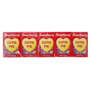 Sweethearts Classic Conversation Hearts 0.9oz Box Pack of 5