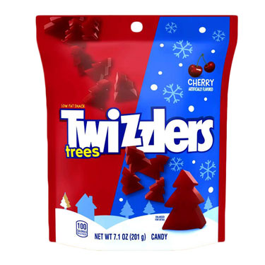 Twizzlers Cherry Flavored Trees 7.1oz Pouch