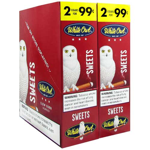 White Owl Cigarillos Sweets 30ct BuyLittleCigars Com   White Owl Cigarillos Sweets 