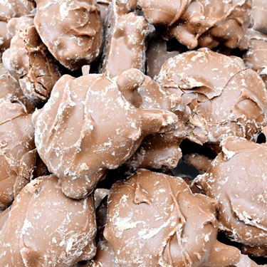 Zachary Milk Chocolate Caramel Pecan Clusters 1 Lb