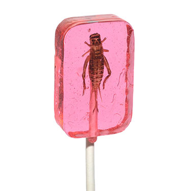 Hotlix Cricket Lick It Sucker Strawberry 1oz